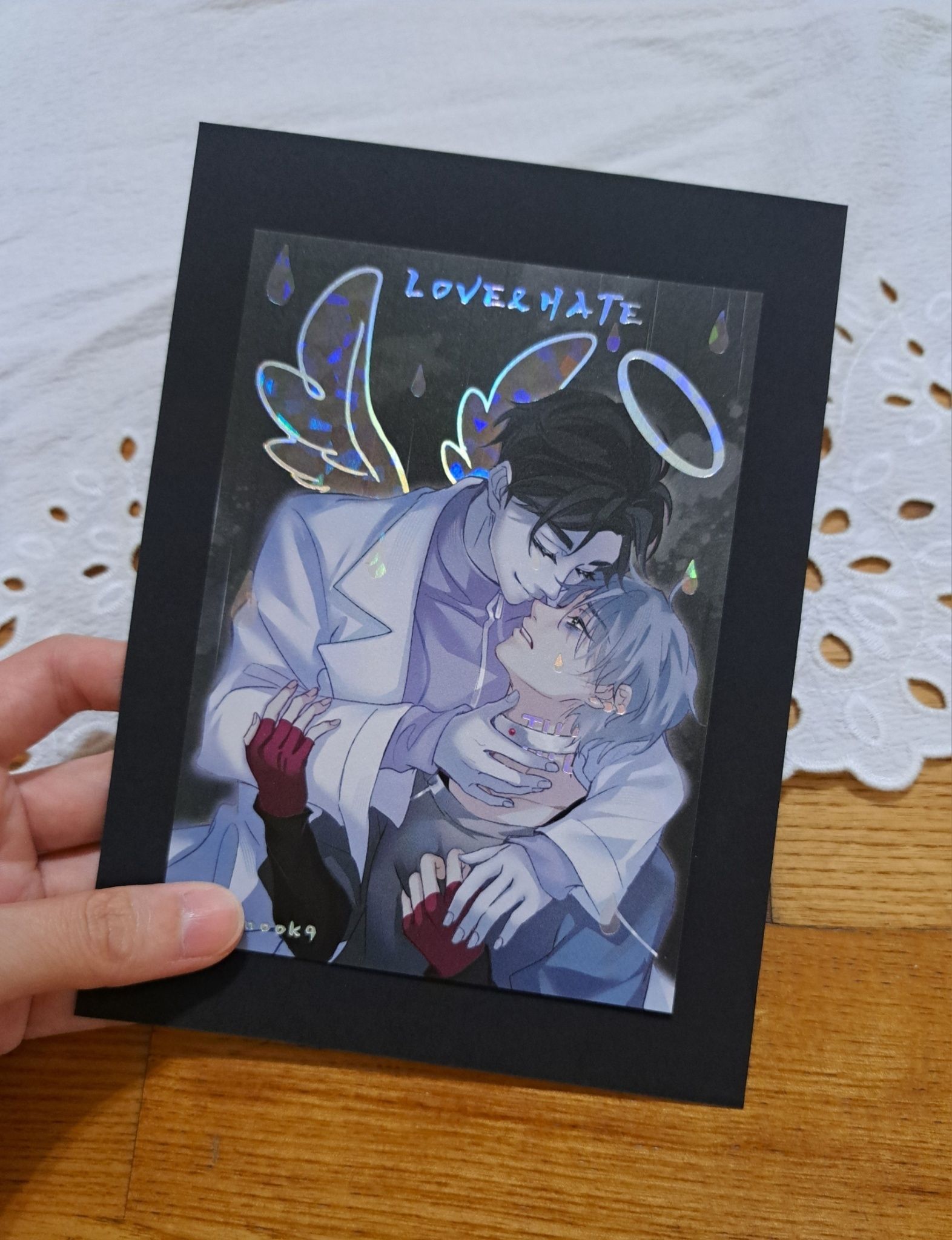 CWTT34無料  LOVE＆HATE雙燙色卡片