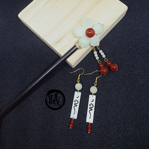 古風 原創手作髮簪 檀花