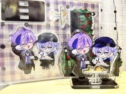 【彩虹社】榊ネス&星導ショウ茶會立牌