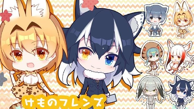 獸耳娘番  動物朋友/Q版 壓克力 吊飾 /透明雙面@100元/7公分
