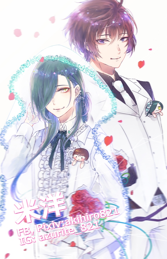 石切、青江 (婚禮西服ver.)