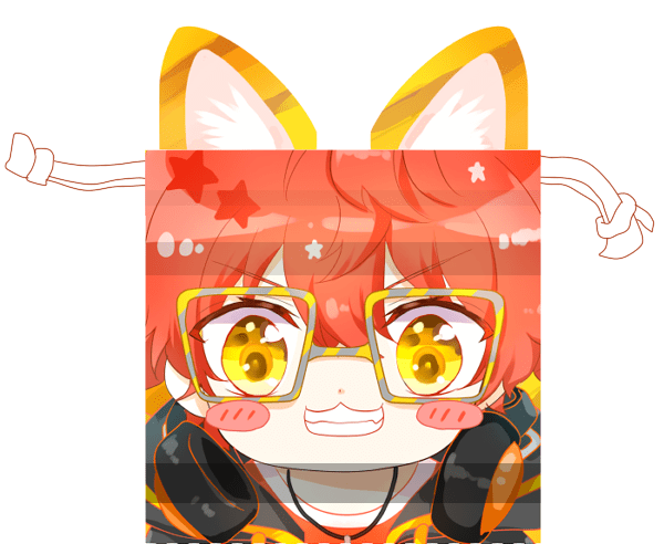 MM MysticMessenger 神秘信使 707貓耳束口袋