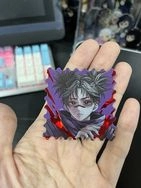 脹相燙色郵票貼紙