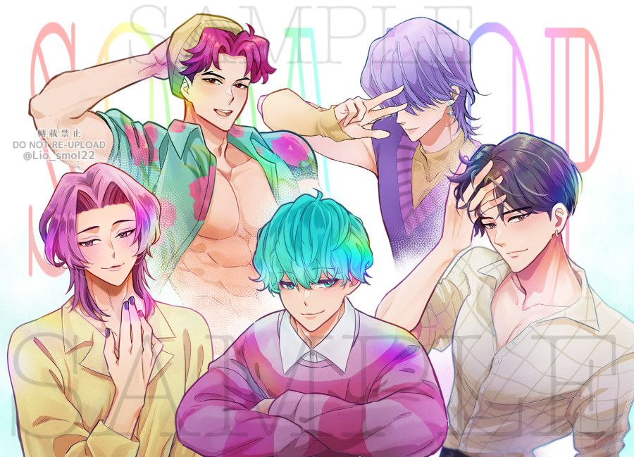 KPOP獵魔女團/Saja Boys - 明信片組(6款)