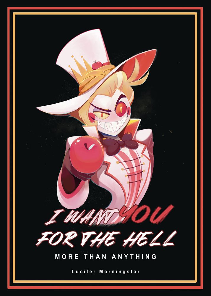 路西法 I WANT YOU 卡片