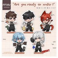 ◢FF14－服務生立牌(古拉哈&阿爾伯特&光戰&奧爾什方&艾絲蒂尼安)