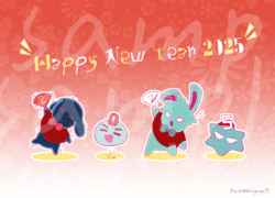 Alien Stage《新年綜藝兔兔》明信片_消費禮