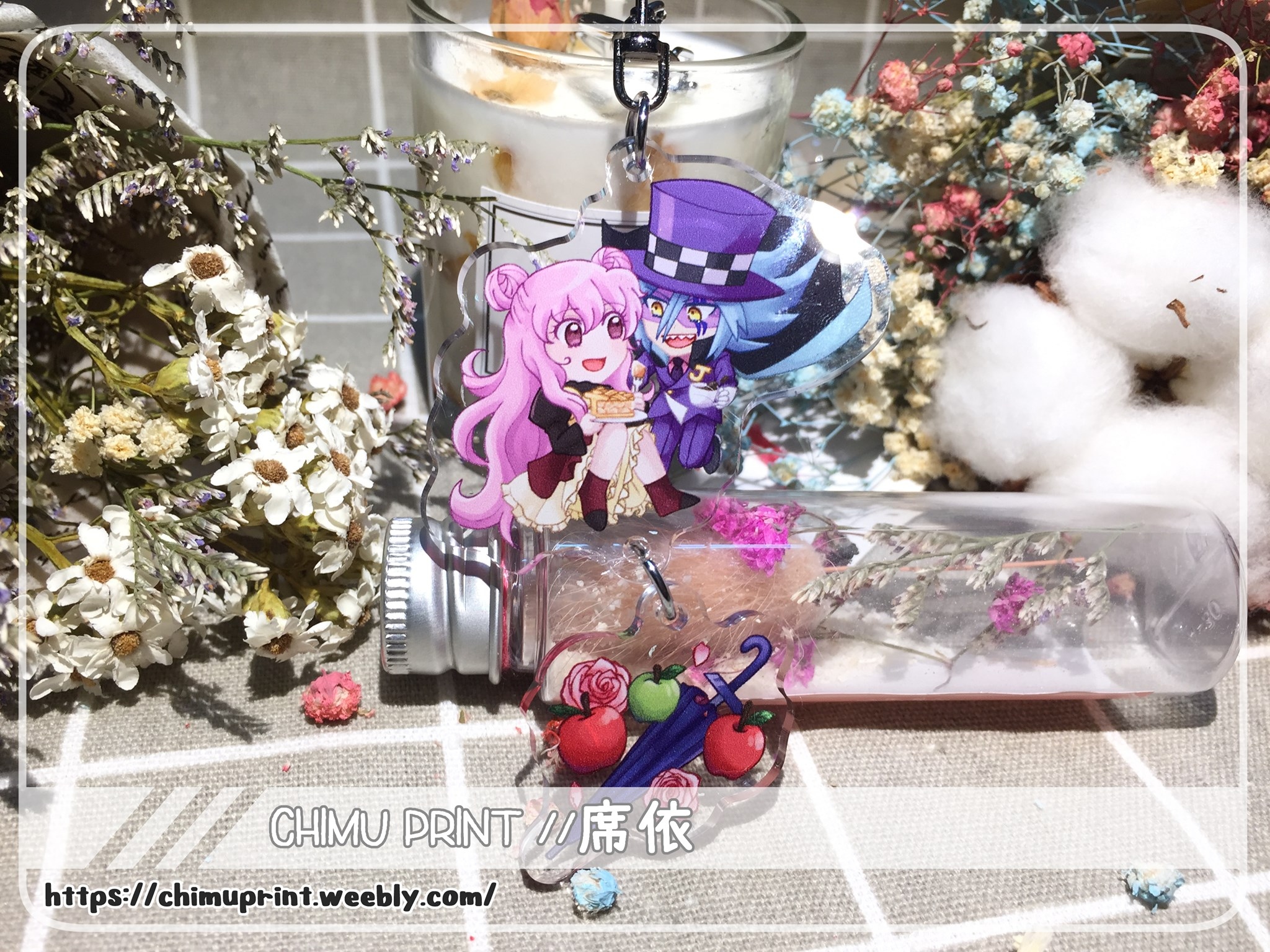 【怪盜Joker】地獄兄妹串接壓克力吊飾