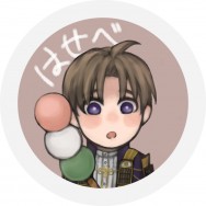 へし切長谷部三色糰 徽章