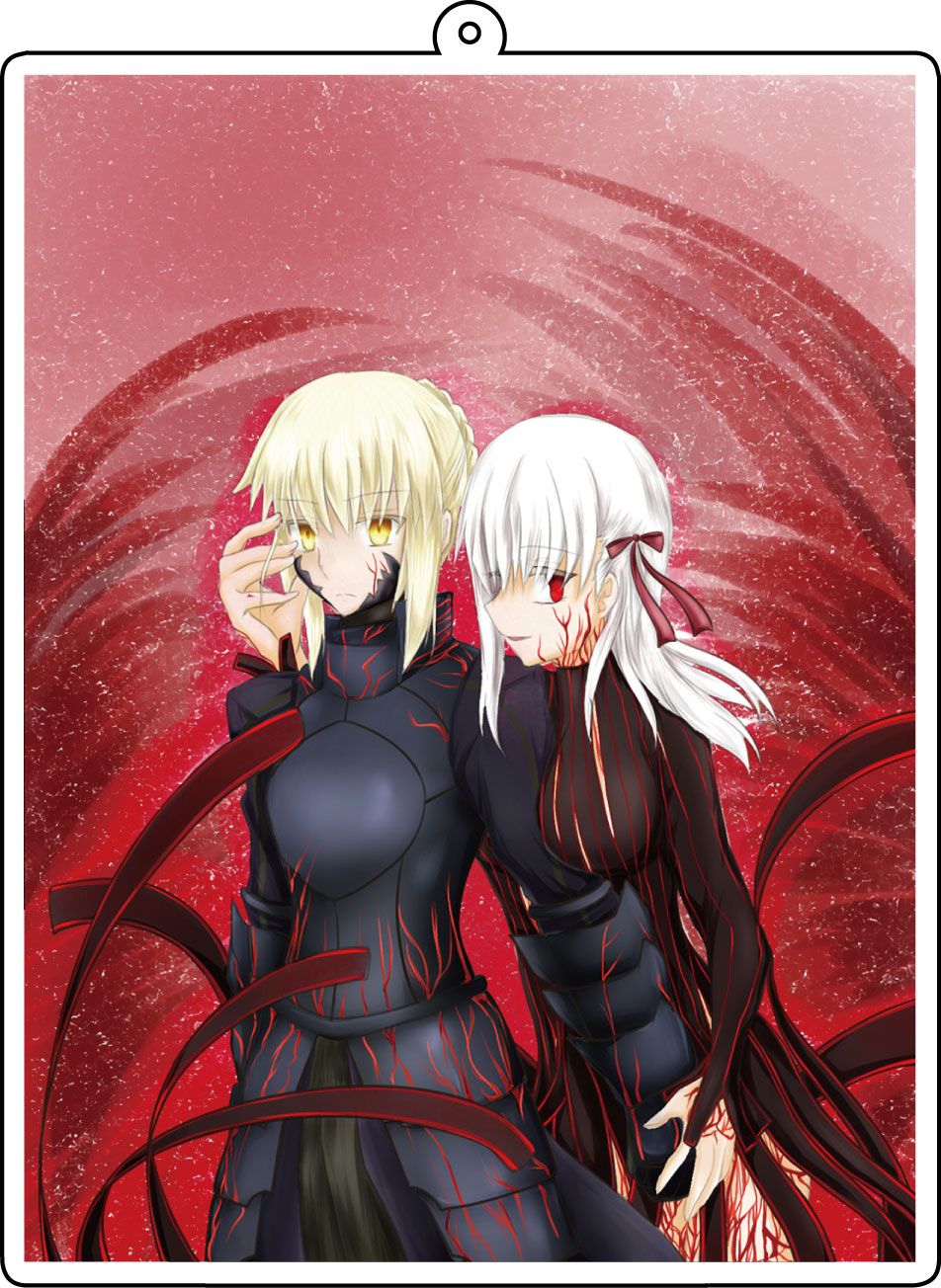 Fate/Heaven's Feel 壓克力立牌 櫻＆黑Saber