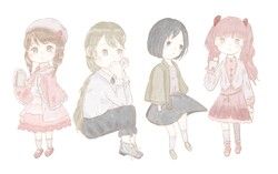 撲克牌系列 明信片 4款1套(包)