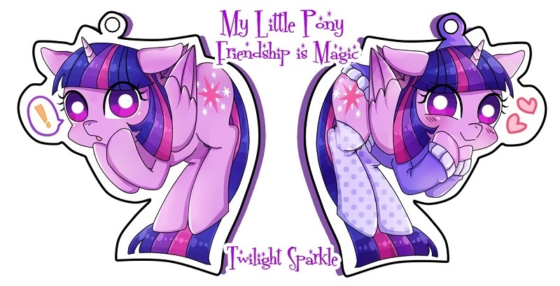 彩虹小馬✦壓克力吊飾✦Twilight Sparkle