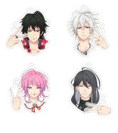 <催眠麥克風>TDD 2 PEACE!vvvv壓克力吊飾