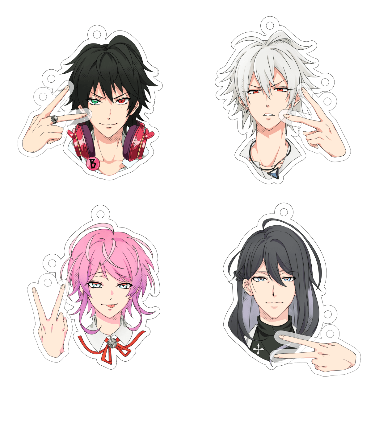 <催眠麥克風>TDD 2 PEACE!vvvv壓克力吊飾