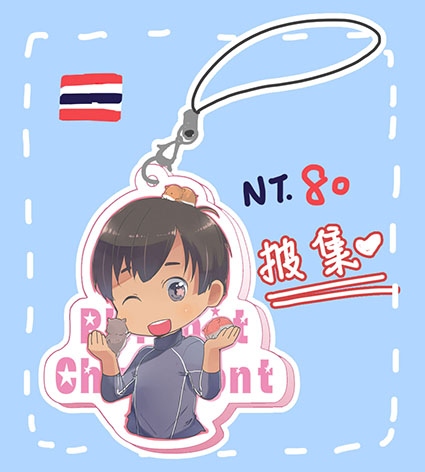 【Yuri!! on Ice】披集小小鼠壓克力吊飾