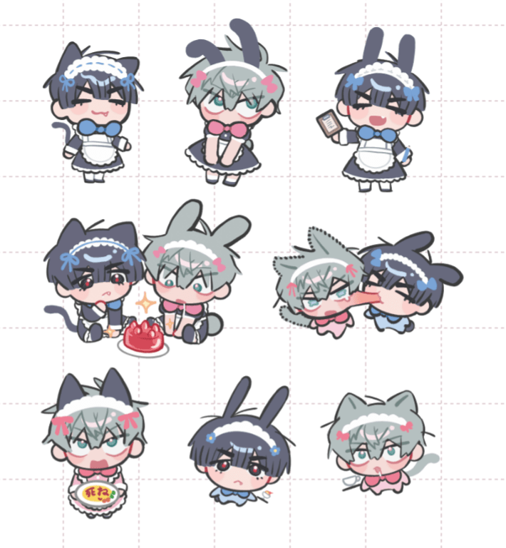 Alien Stage ivantill ［女僕貼紙組］