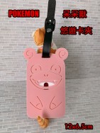 pokemon-呆呆獸兩用雙層壓克力票夾/大吊飾