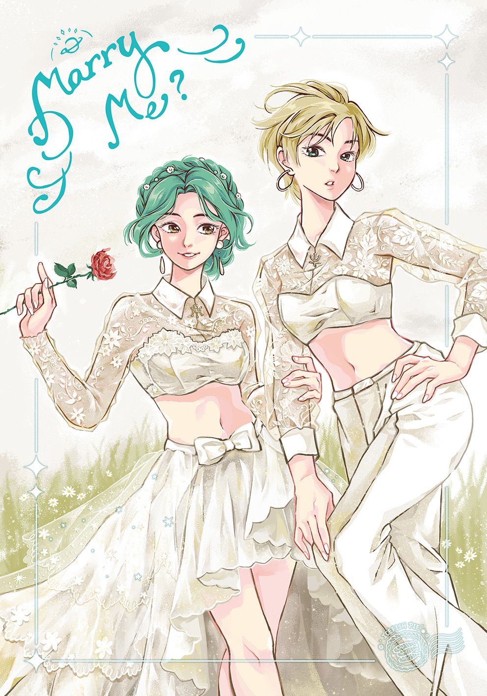 《Marry me?》遙×滿❊局部燙金海報