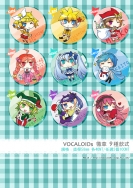 VOCALOIDs 5.8cm徽章