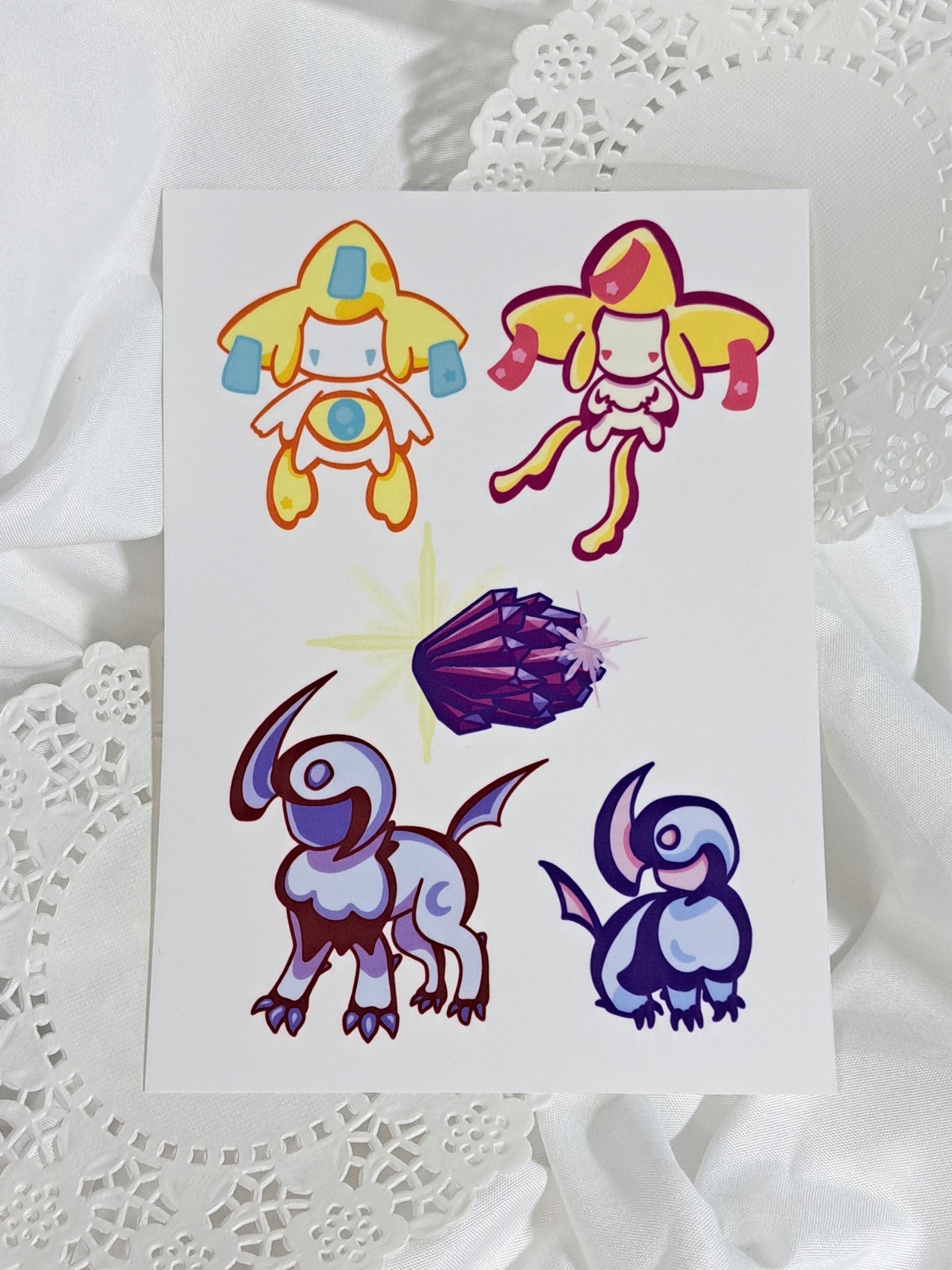 千年彗星透明貼紙