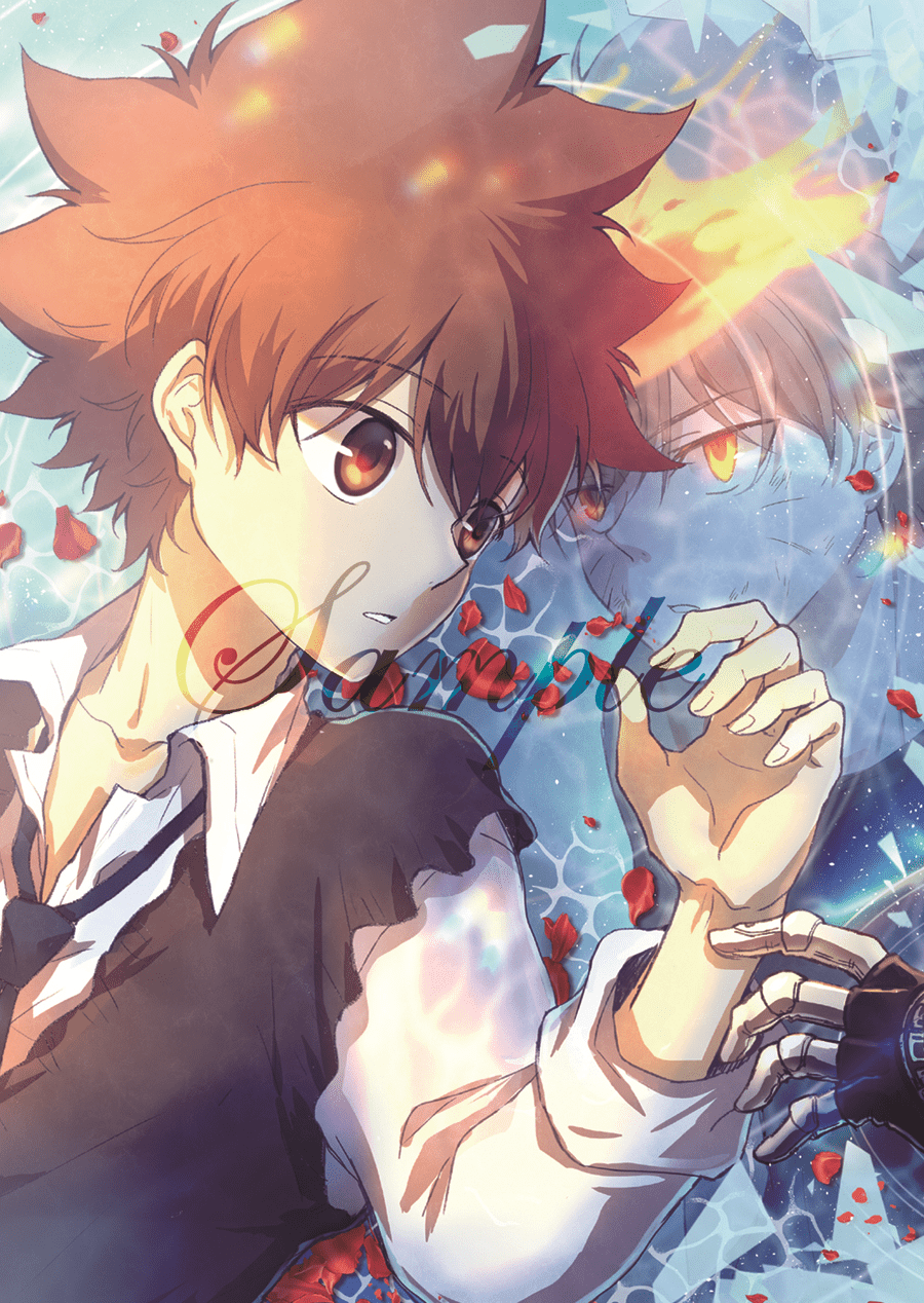 【KHR】2727局部燙銀明信片2張set