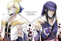 郭嘉&賈詡明信片