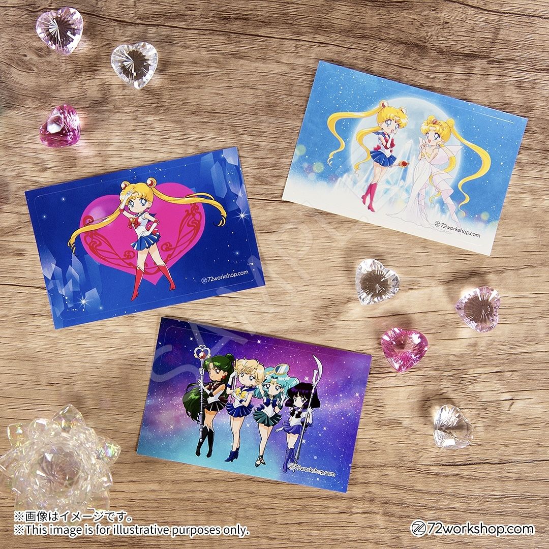 悠遊卡貼 月宇宙力量，變身！ / 水手月亮＆新希蕾妮蒂女王 / 外部戰士集結！