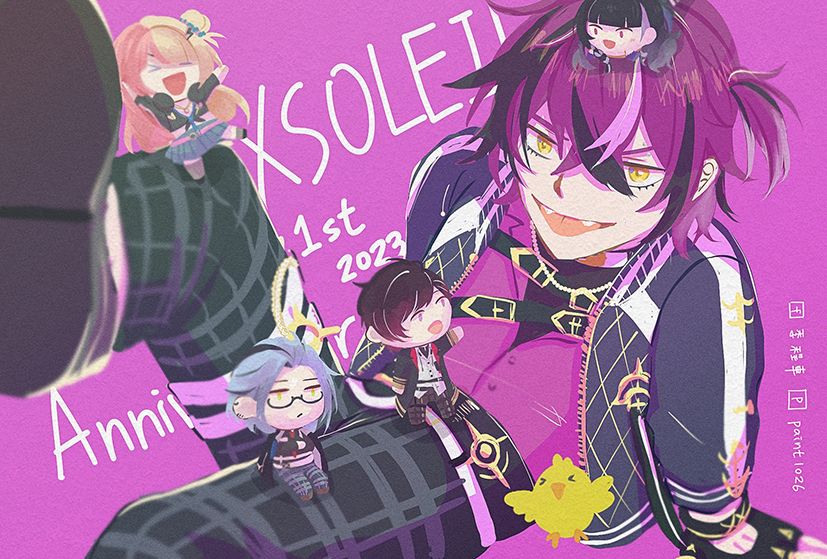 XSOLEIL一周年 認親卡