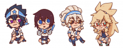 【凹凸世界】夏日私服海盜團貼紙