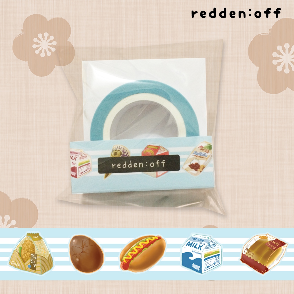 【redden-off】便利商店BLUE紙膠帶(15mm)