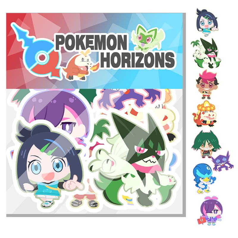 【PokemonHorizons】寶可夢地平線 防水貼紙包D (8款)