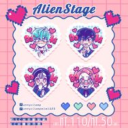 Alienstage心動磨砂吊飾/全斷貼紙