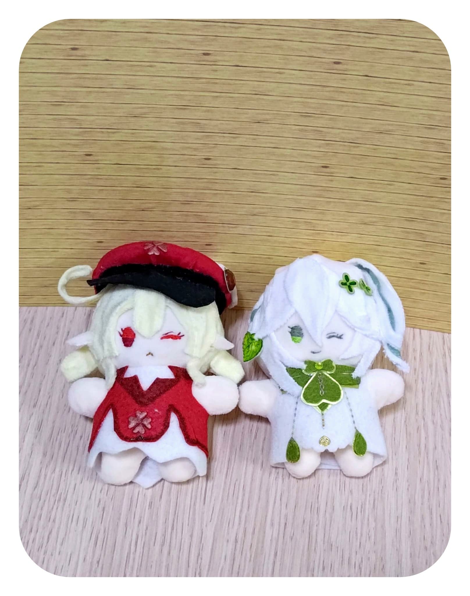 原神 小糰子棉花娃娃 可莉&納西妲