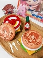 愛爽漢堡吊飾