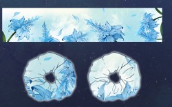 【Final Fantasy XV】吉爾花印象髮圈