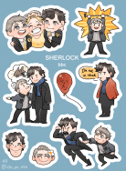 sherlock貼紙