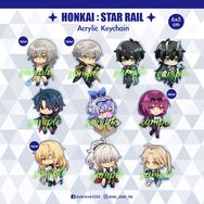 【崩壞:星穹鐵道】角色吊飾