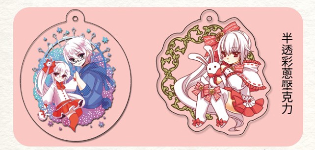 [芍音款、兄妹款]半透彩蔥壓克力