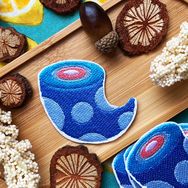 [原創]水怪尾巴刺繡貼片
