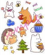 原創小動物貼紙