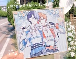冬彰感謝祭色紙12x13cm