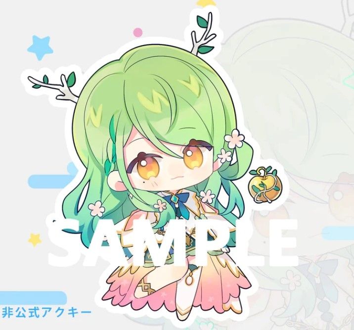 【八百萬堂】hololive Vtuber/雙面壓克力吊飾/英語VTuber團體「Hololive English」