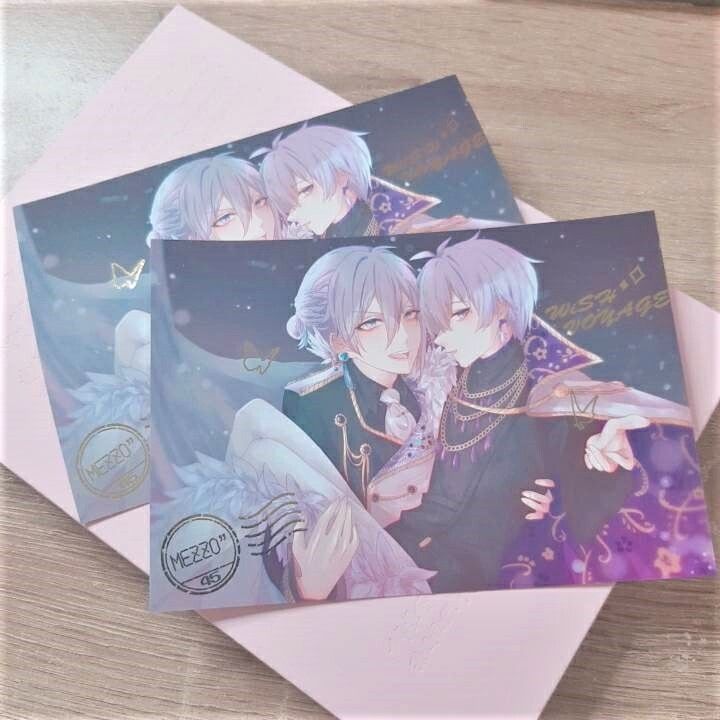 【IDOLiSH7】MEZZO"WiSH VOYAGE絲絨燙金明信片