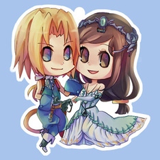 【FF IX】ZG 壓克力吊飾