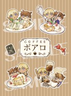 【名偵探柯南】白羅咖啡廳ぬい貼紙