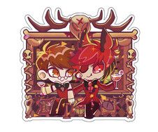【HazbinHotel】雙Alastor碎鑽膜吊飾