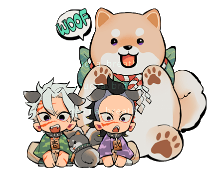 不死川兄弟 Doggy 壓克力自組版