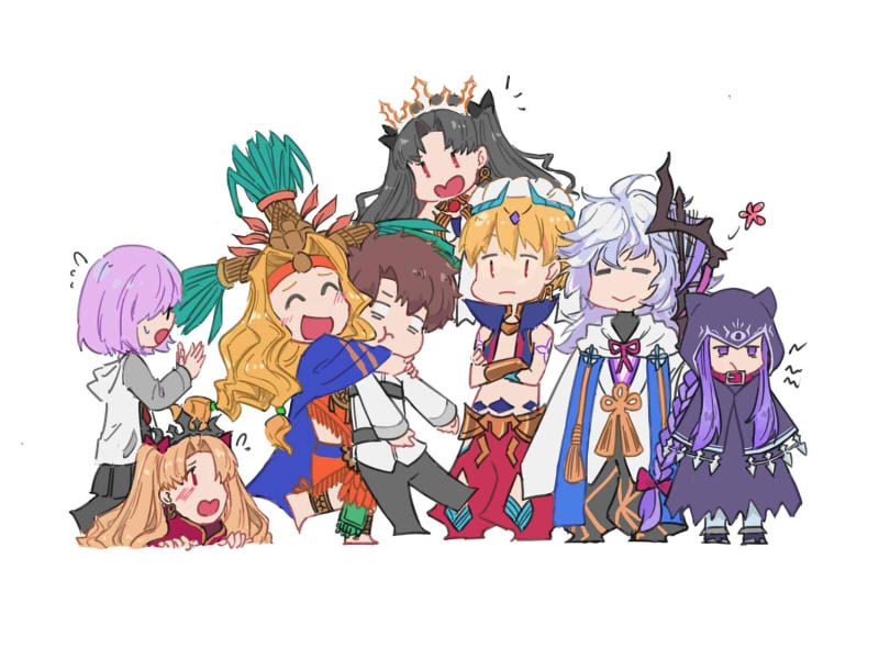 【FGO】第七章小夥伴貼紙