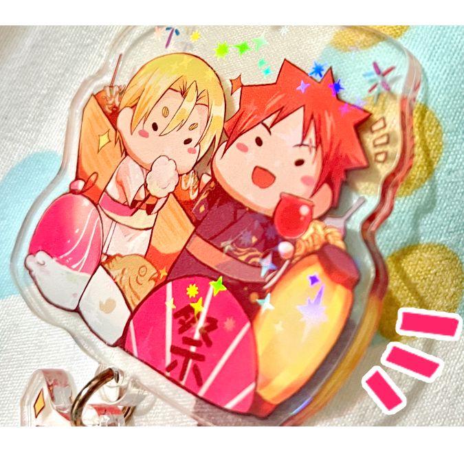 創塔夏日祭典串聯壓克力吊飾