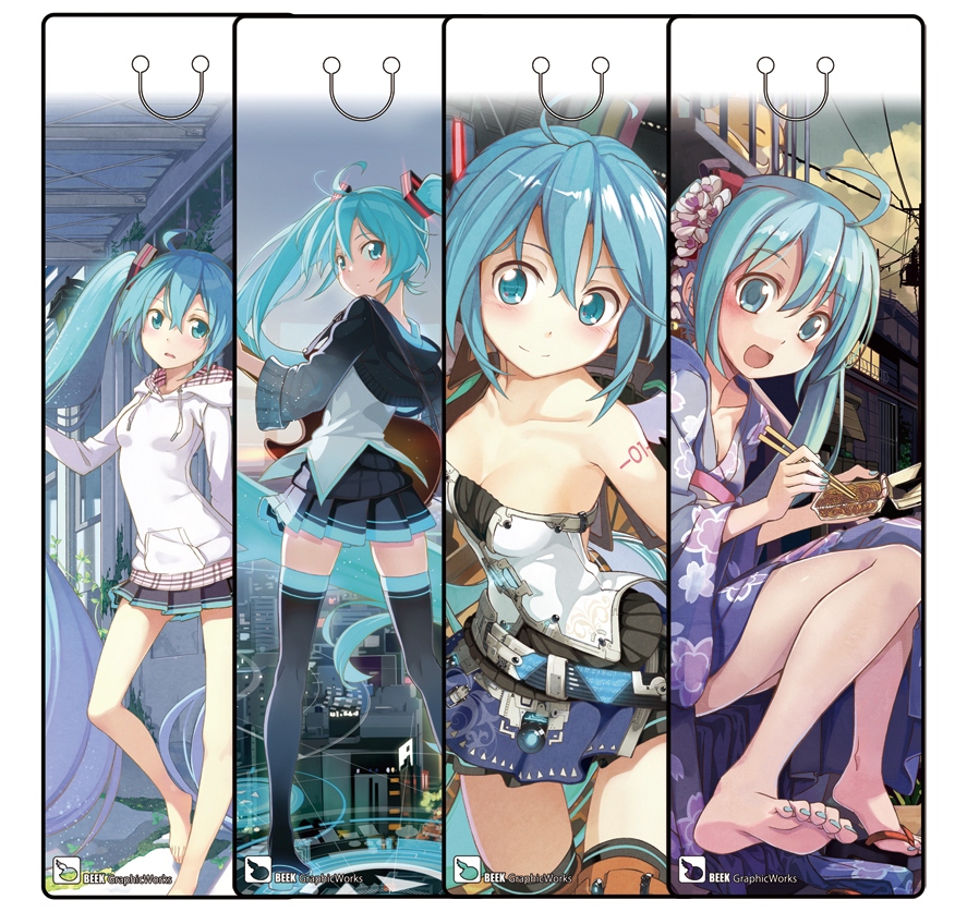 Vocaloid霧透卡書籤
